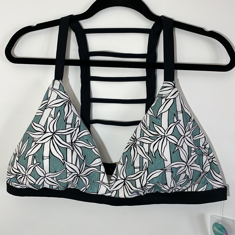 Raisins Curve Plus Size Strappy-Back Top 20W bikini bottom 18 W Swimsuit - Picture 6 of 13